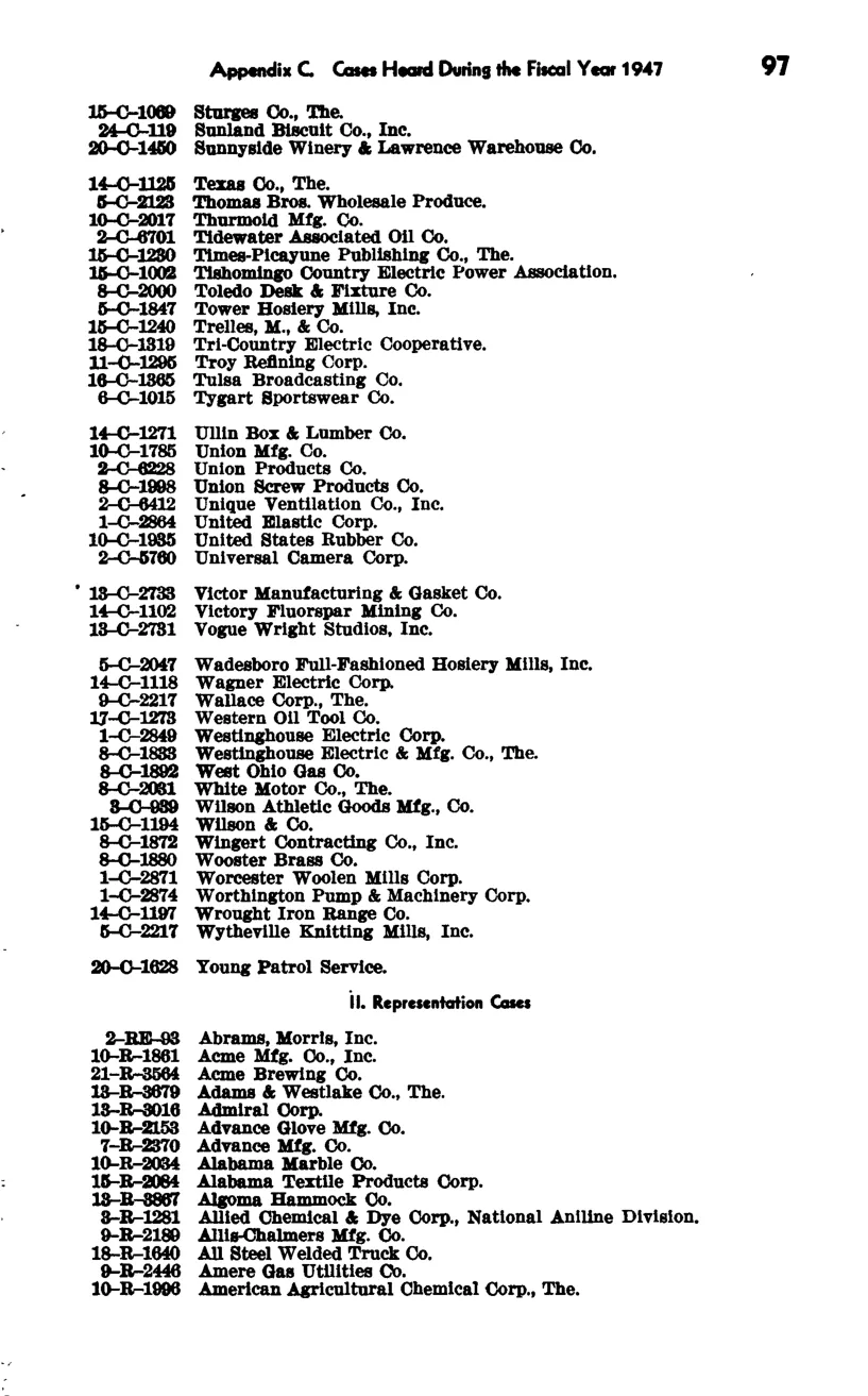 Source page 104 of NLRB FY1947 annual report