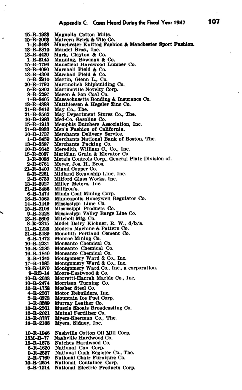 Source page 114 of NLRB FY1947 annual report