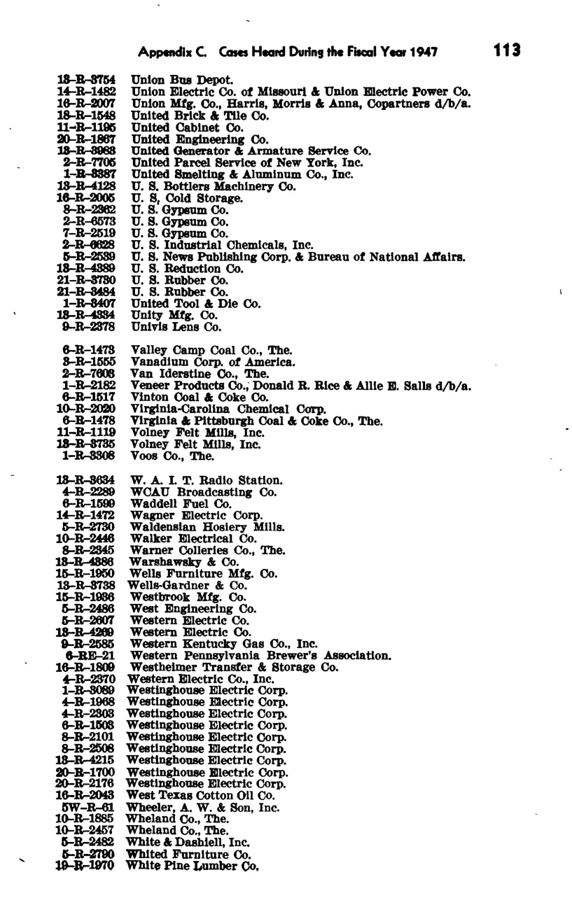 Source page 120 of NLRB FY1947 annual report
