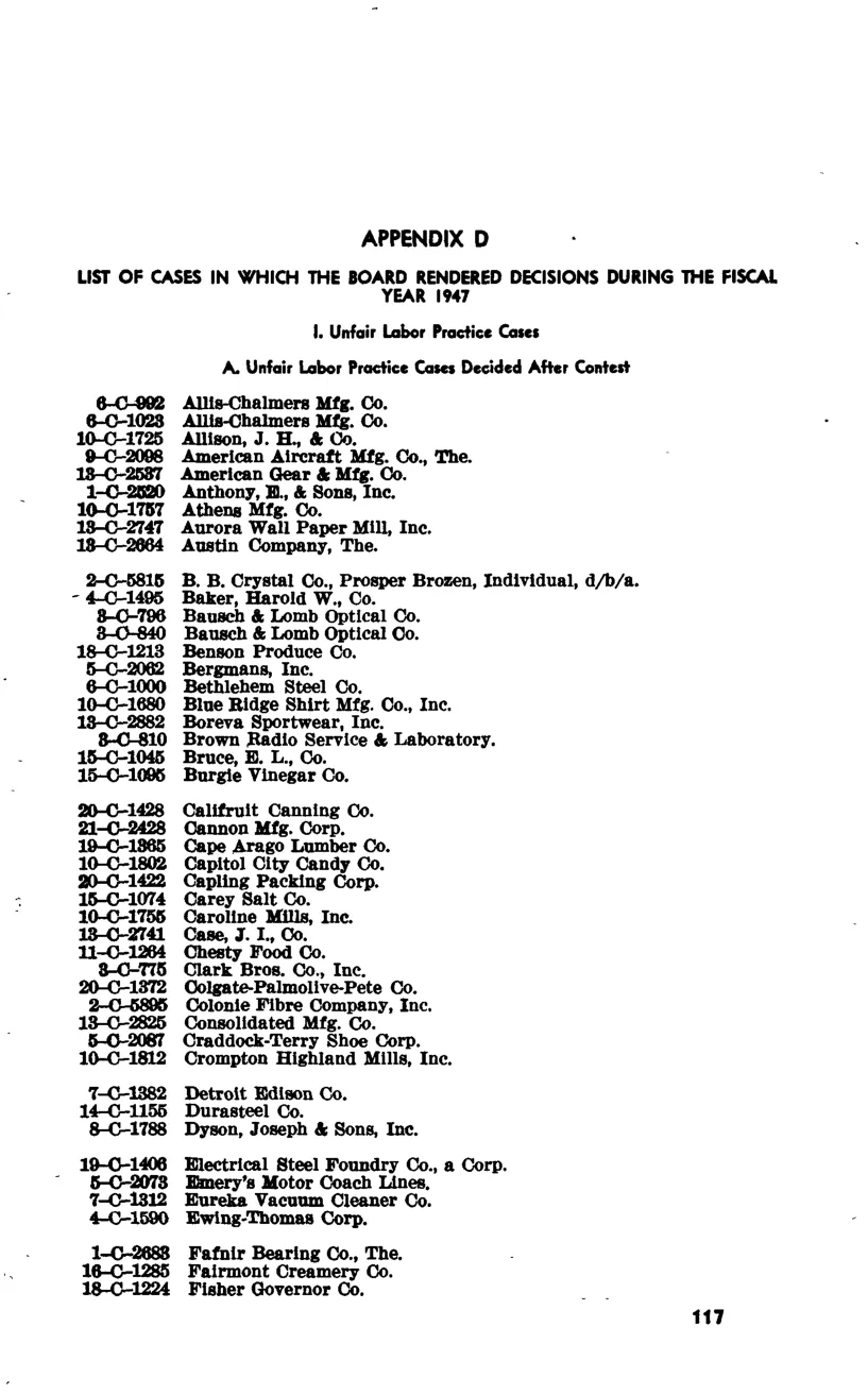 Source page 124 of NLRB FY1947 annual report