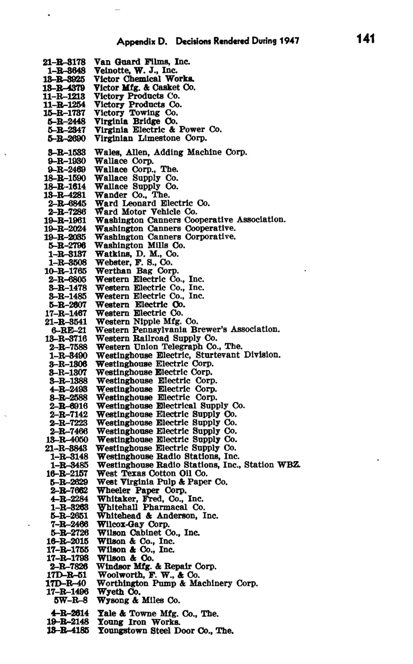 Source page 148 of NLRB FY1947 annual report