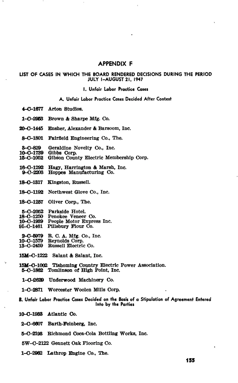 Source page 162 of NLRB FY1947 annual report