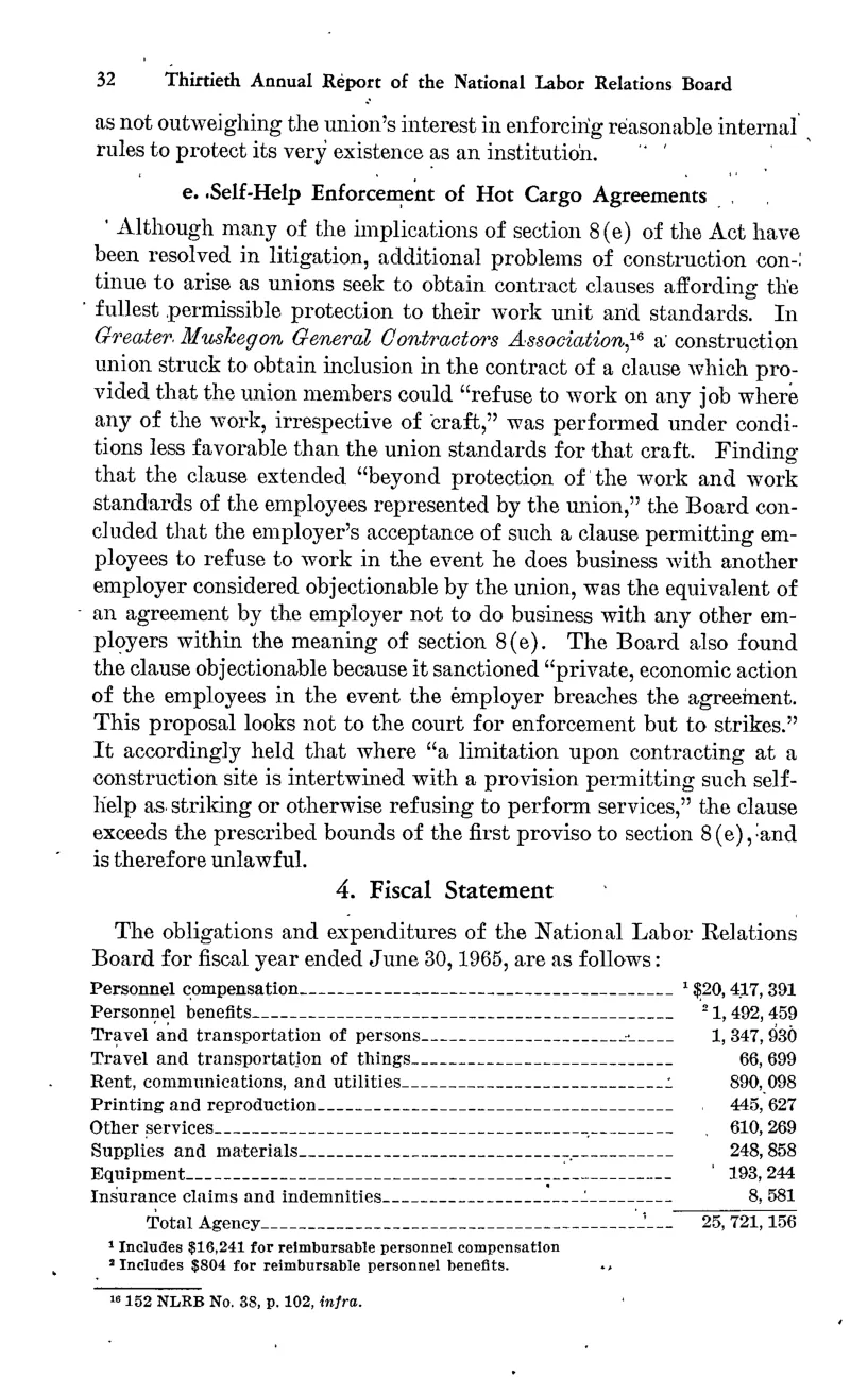 Source page 44 of NLRB FY1965 annual report