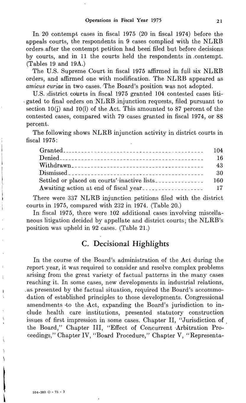 Source page 33 of NLRB FY1975 annual report