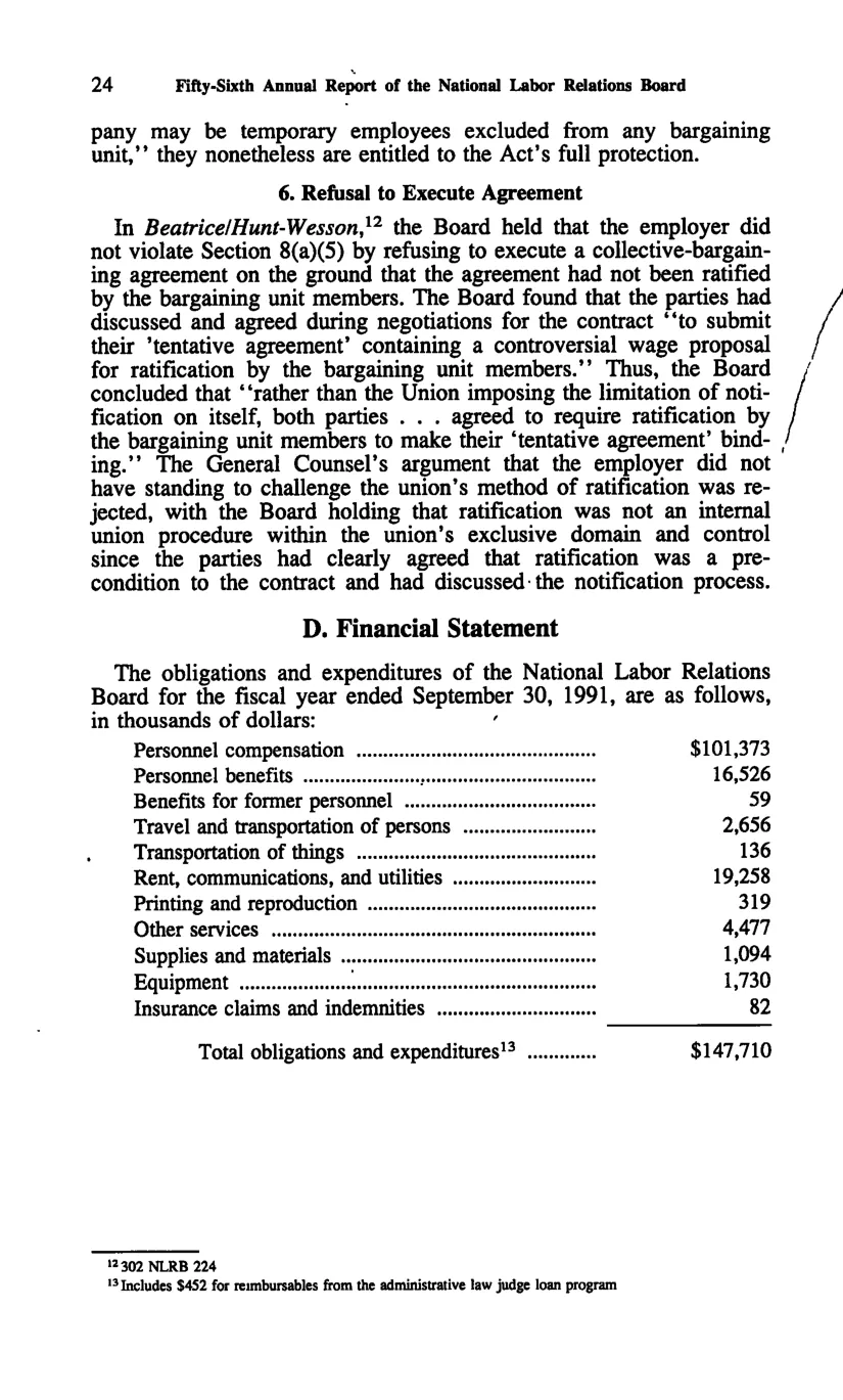 Source page 36 of NLRB FY1991 annual report
