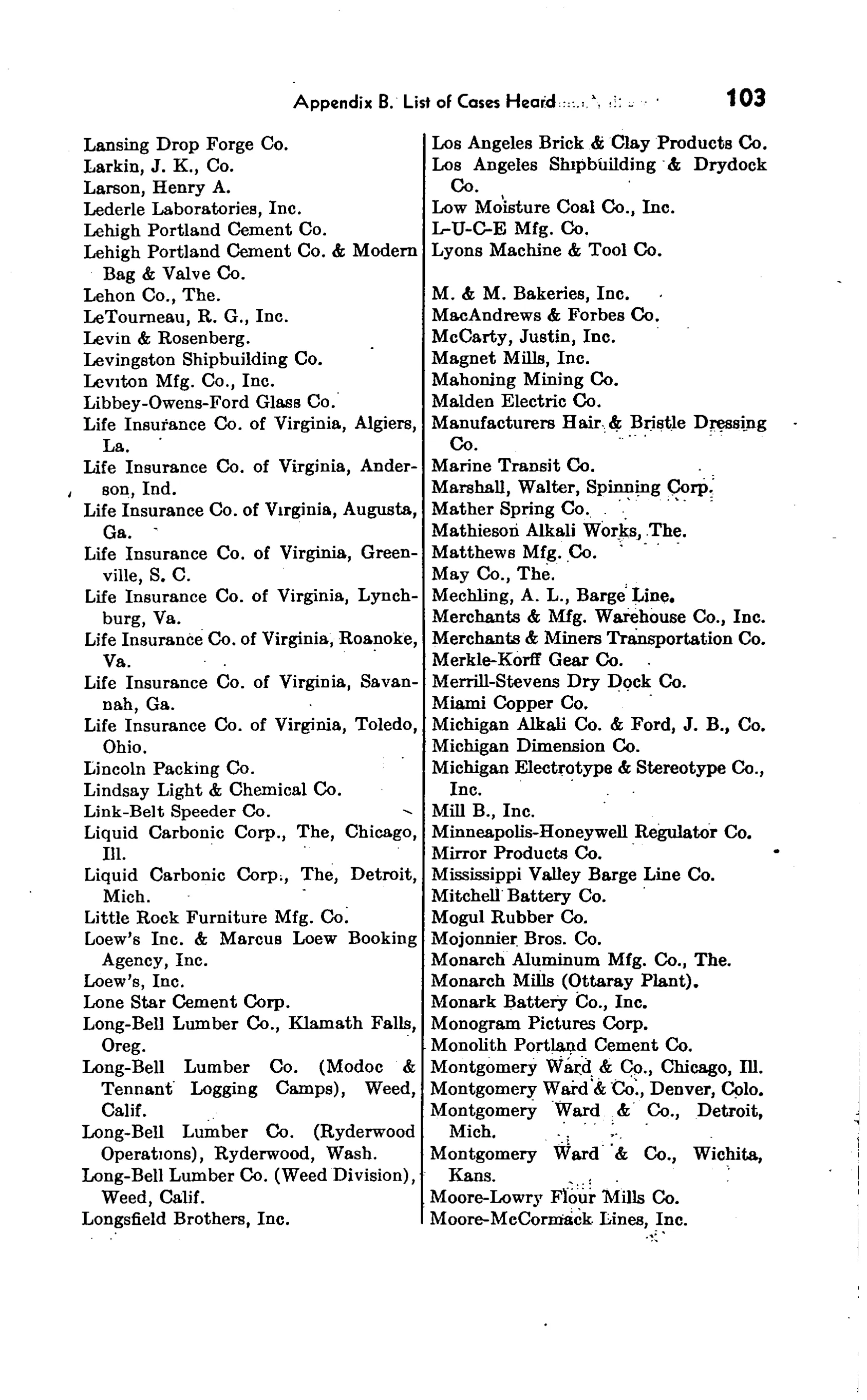 Source page 106 of NLRB FY1942 annual report