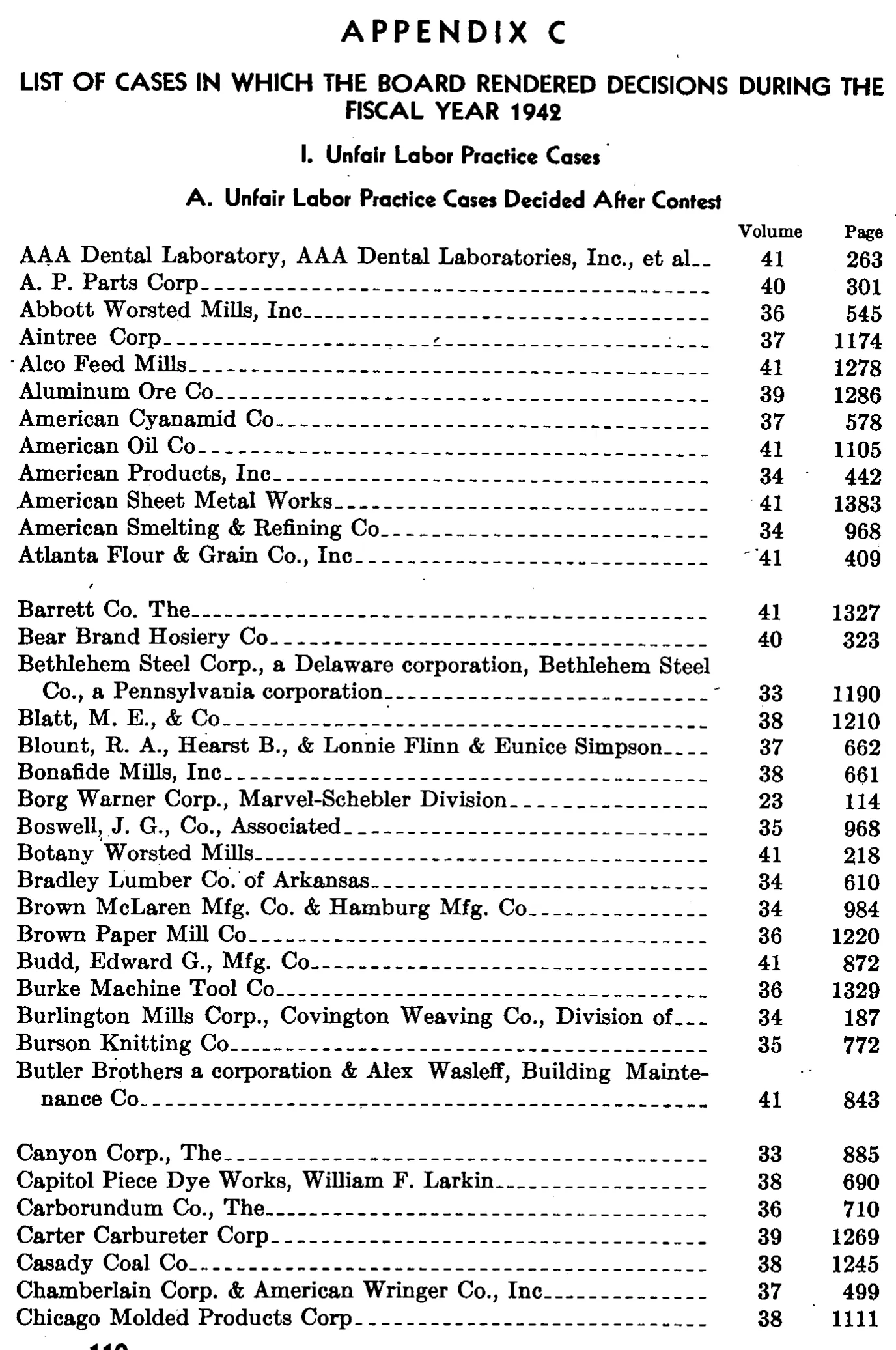 Source page 113 of NLRB FY1942 annual report