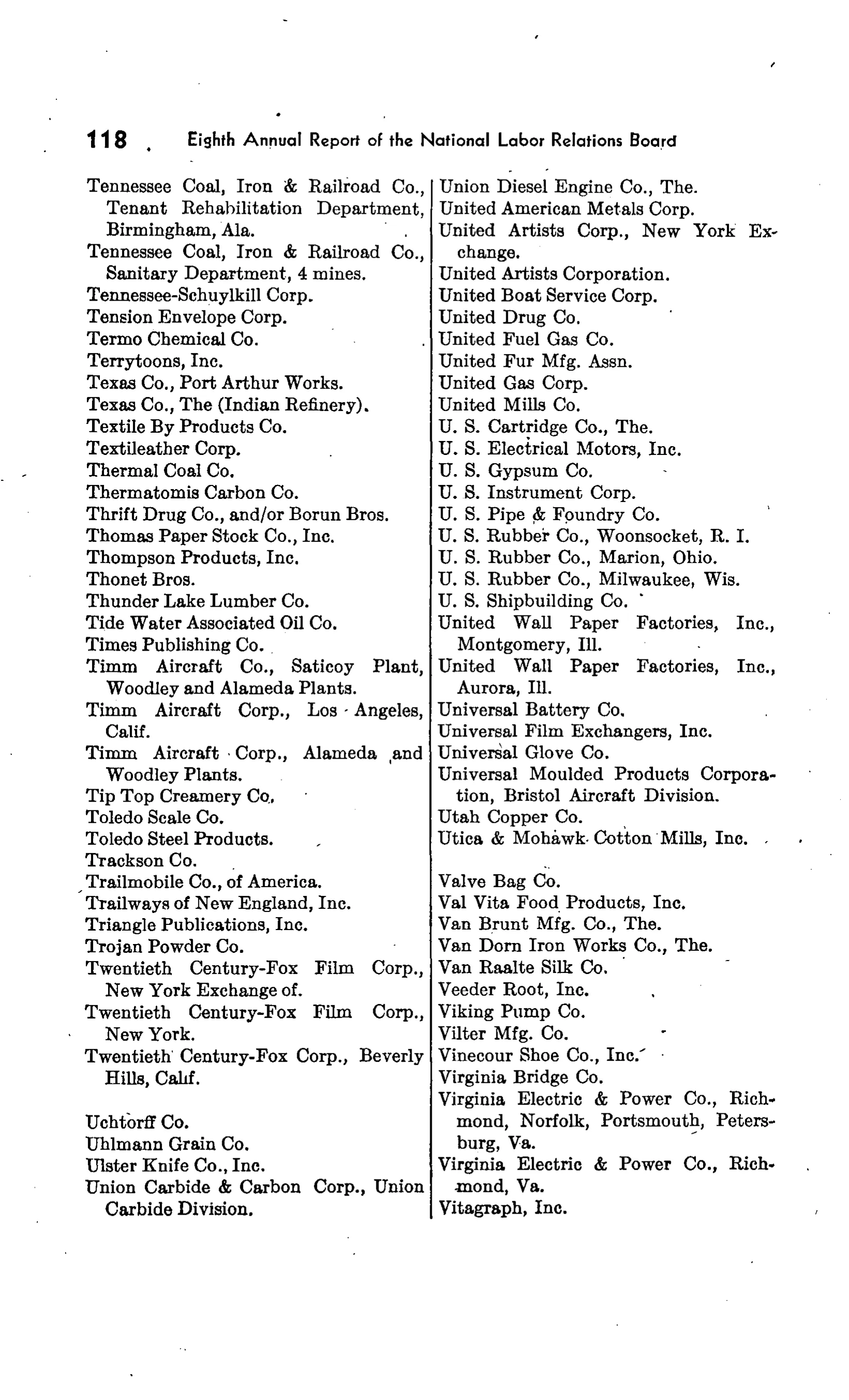 Source page 125 of NLRB FY1943 annual report