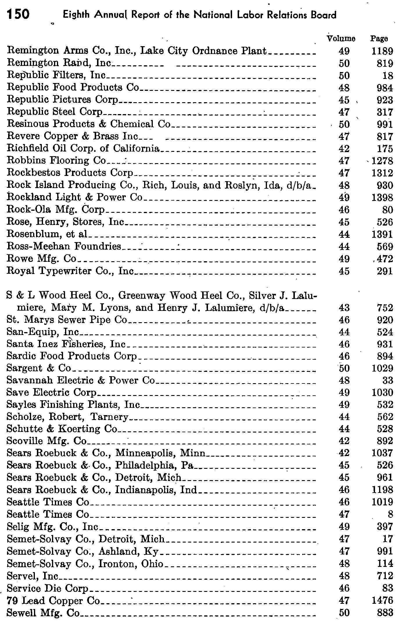 Source page 157 of NLRB FY1943 annual report