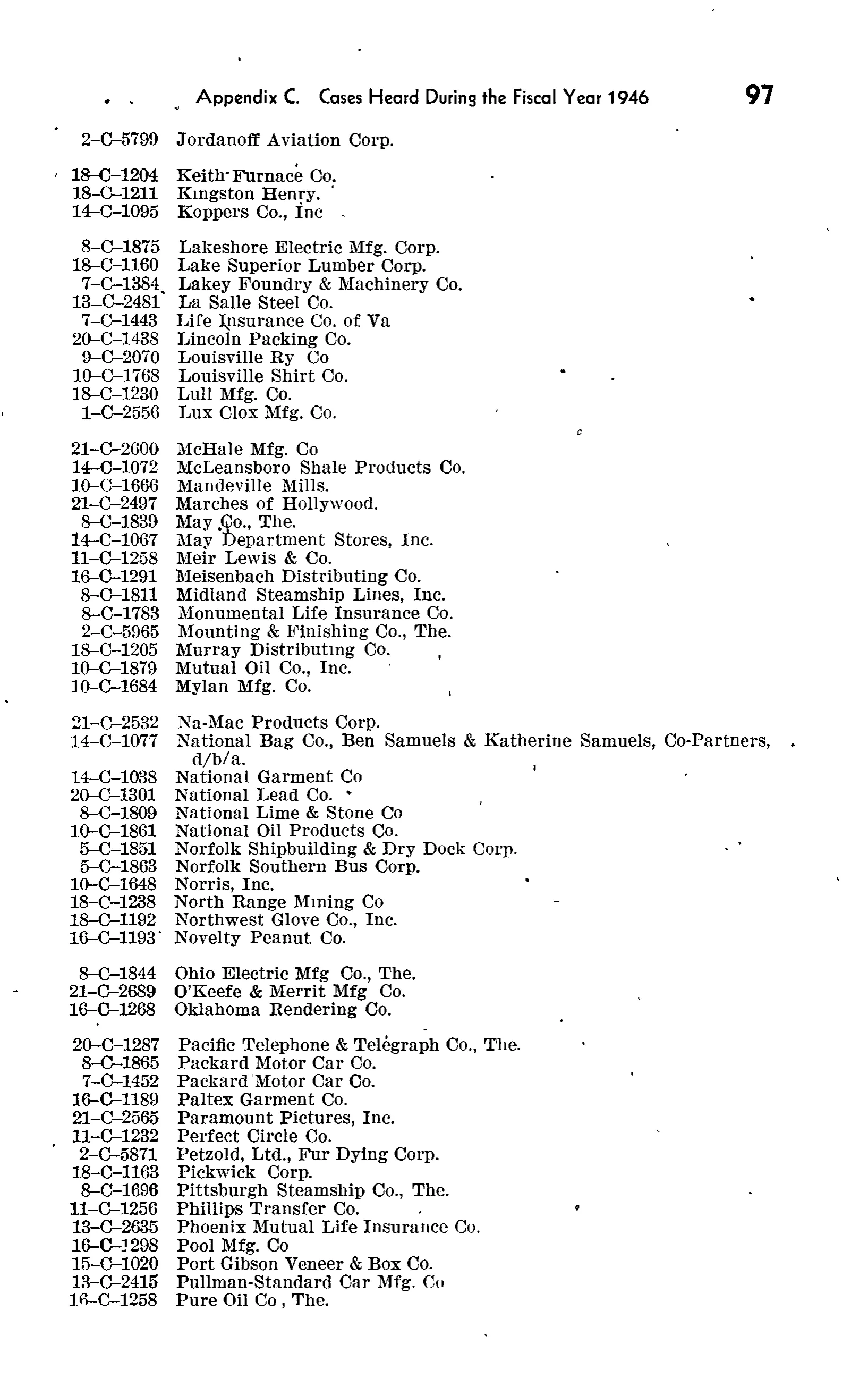 Source page 132 of NLRB FY1946 annual report