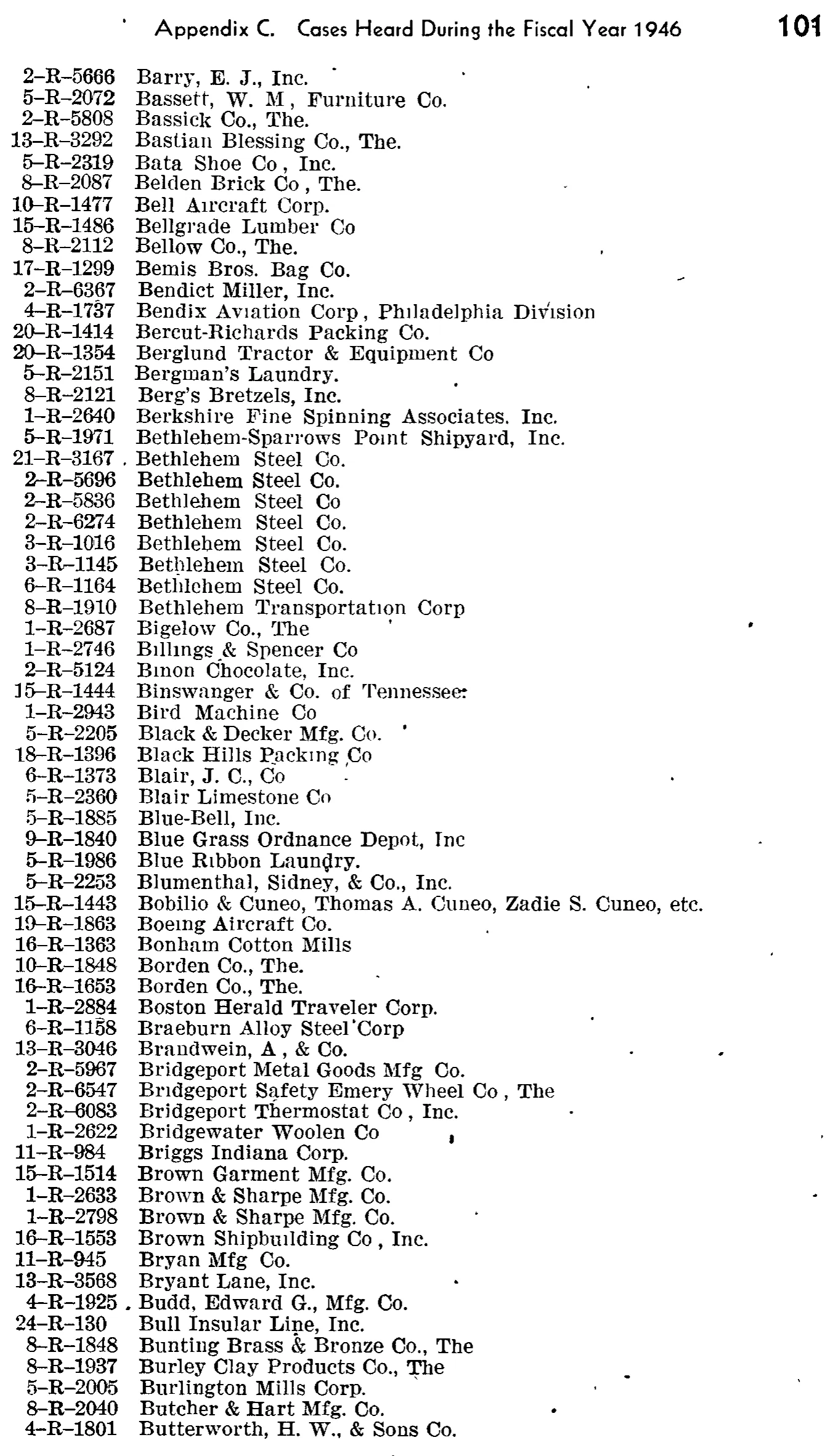 Source page 136 of NLRB FY1946 annual report