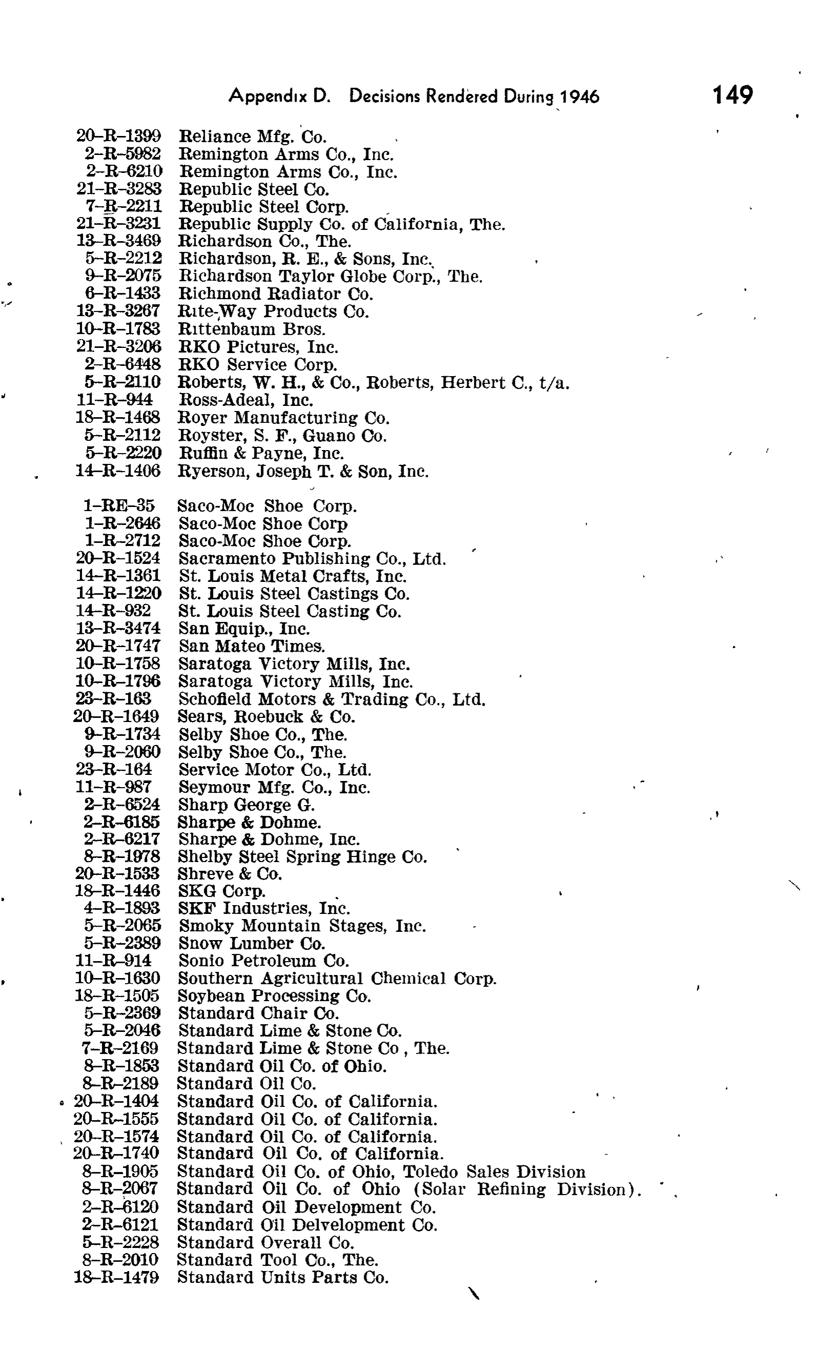 Source page 184 of NLRB FY1946 annual report
