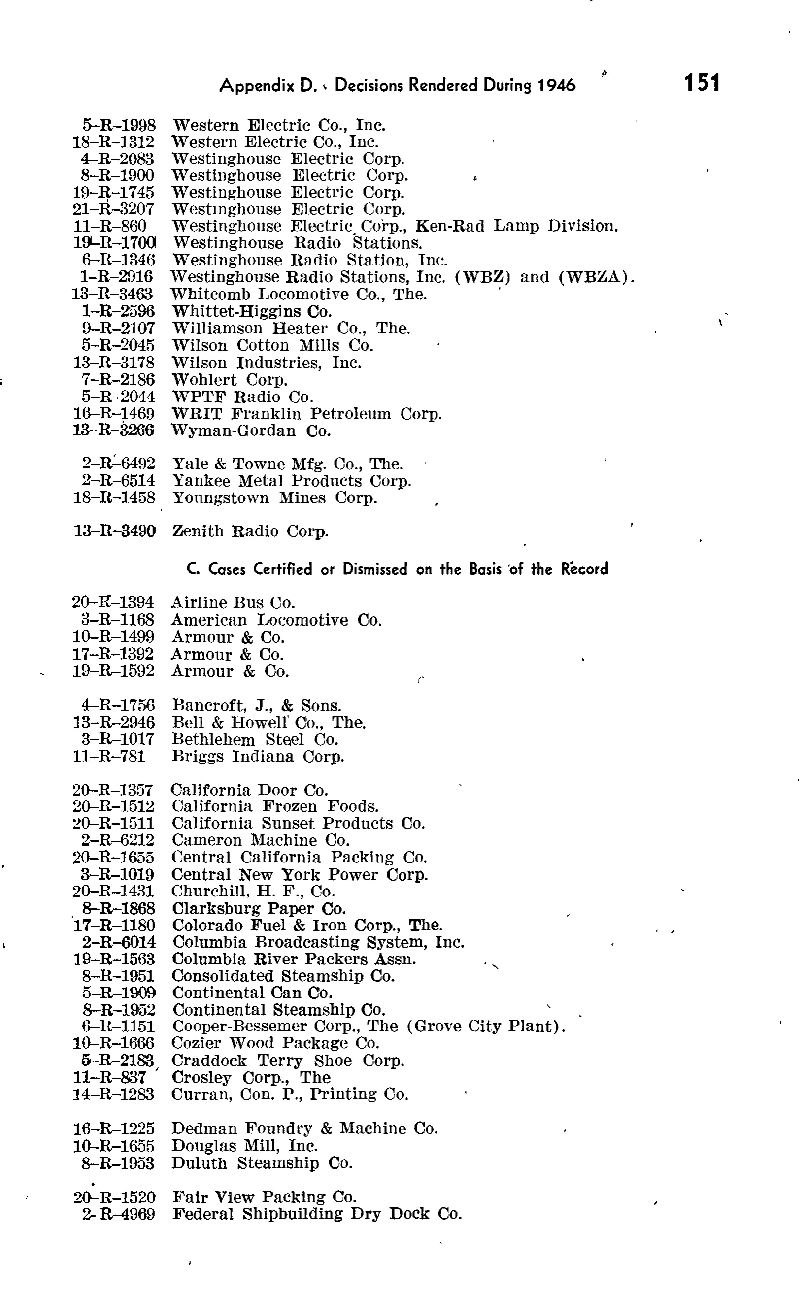Source page 186 of NLRB FY1946 annual report