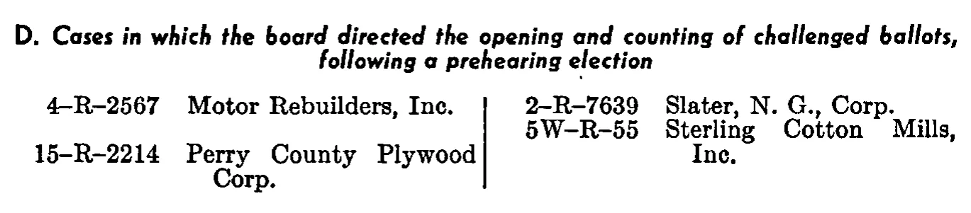 Source page 154 of NLRB FY1948 annual report